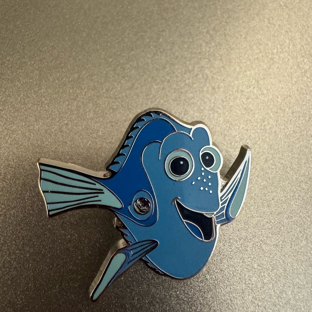 Blue Fish Enamel Pin - Women's Accessories